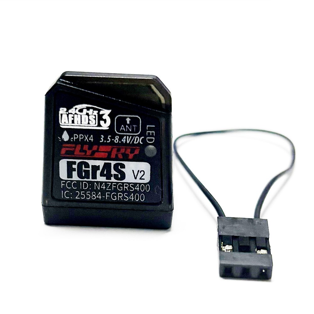 Flysky FGR4S V2 2.4G AFHDS Receiver for Flysky NB4 PL18 Transmitter RC Car Boat