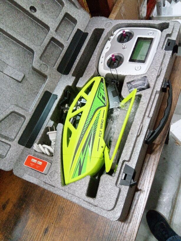 Used RC FLYWING 450L V3 Helicopter RTF Drone GPS Hover Aerobatic One Key Return