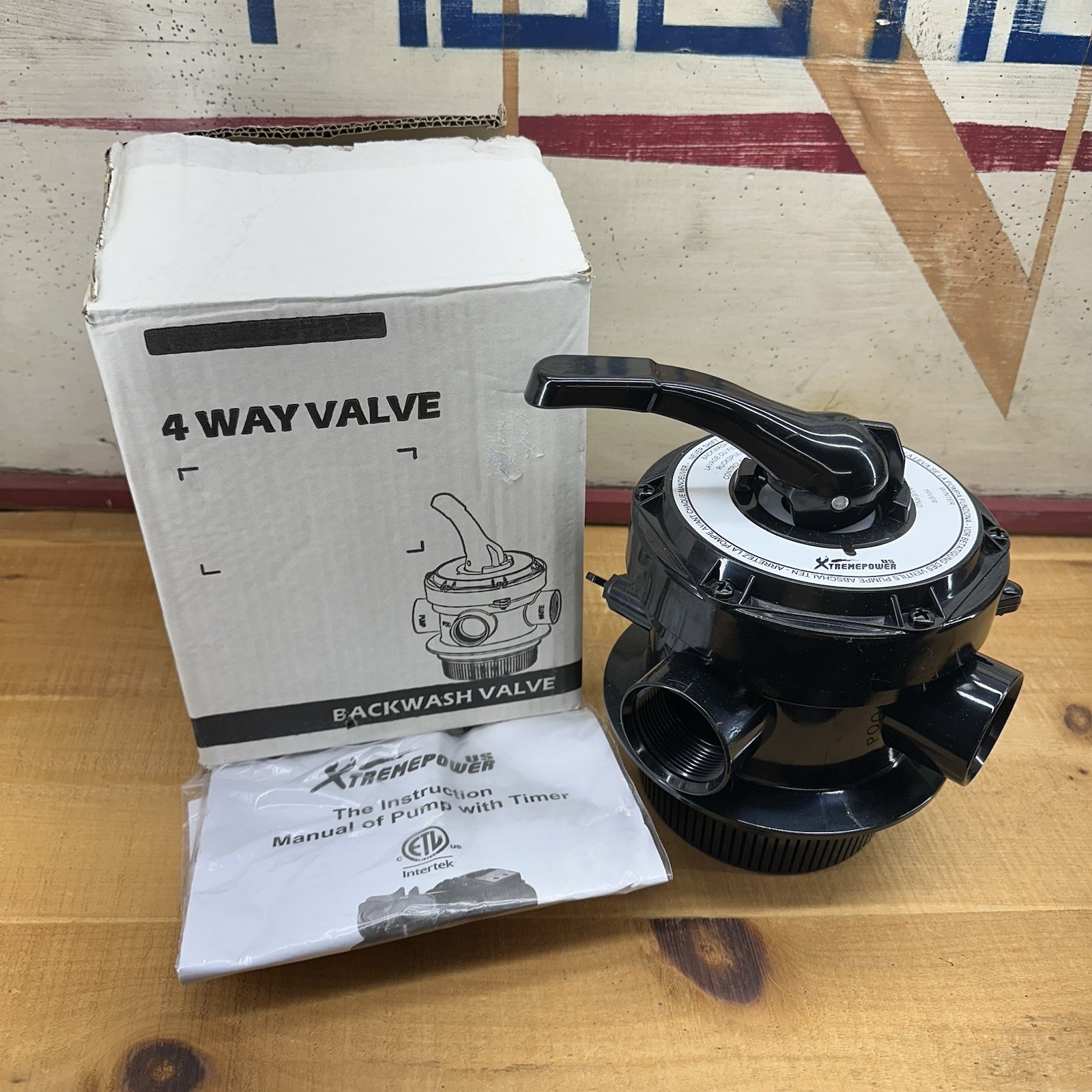 4 Way Backwash Valve 647303071000 for Swimming Pool