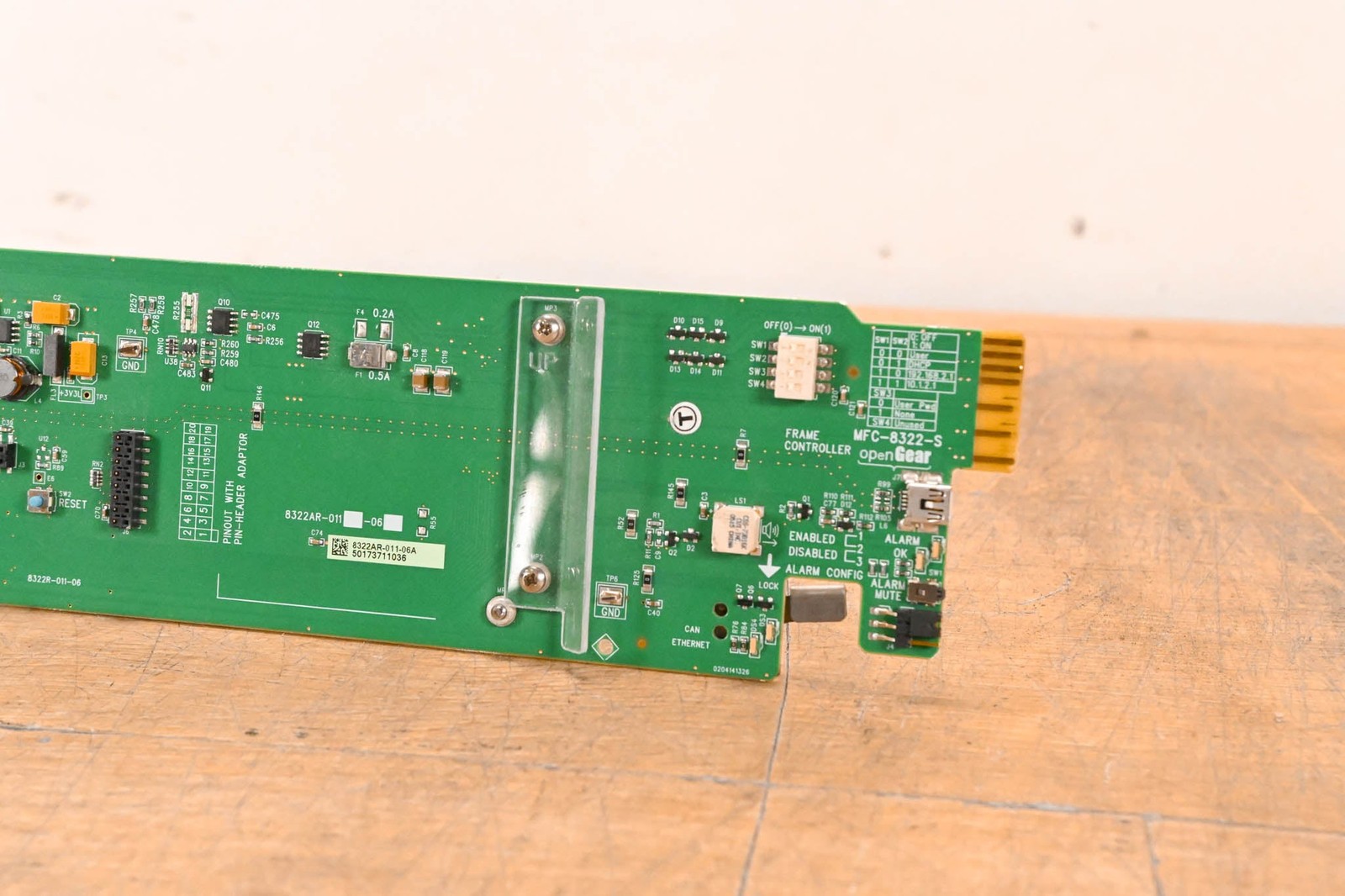 Ross MFC-8322-S OpenGear Frame Network Controller Card CG01USF