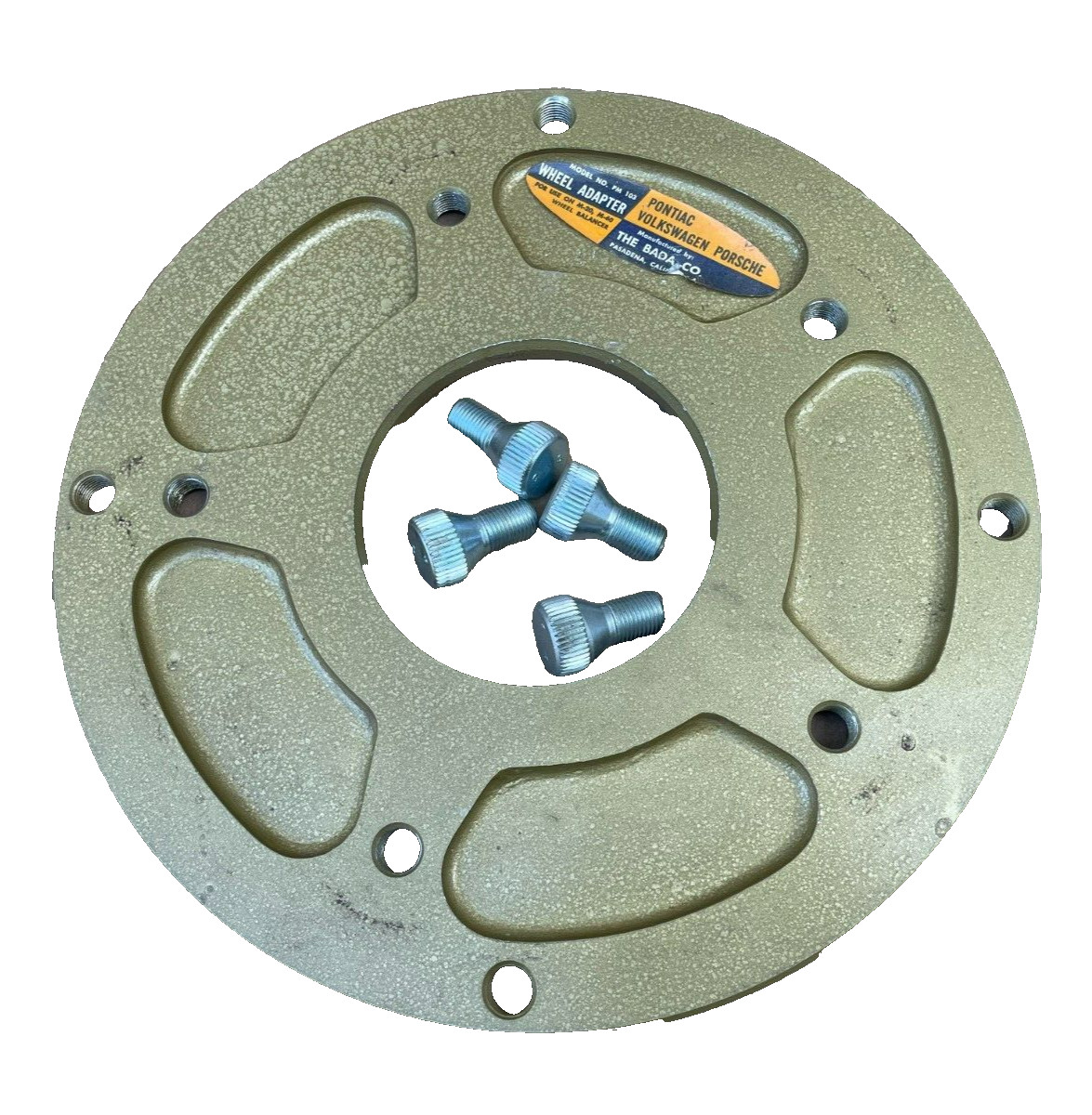 BADA PM 103 Wheel Adapter for Balancer M-20 / M-60- Pontiac Volkswagen Porsche