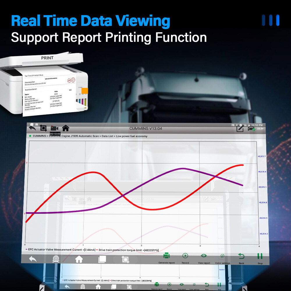 24V 12V Diesel Heavy Duty Truck Scanner All System Diagnostic Coding Progrmming