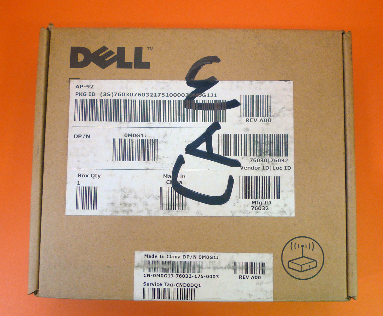 NEW Dell PowerConnect W-AP90 Series Access Point Model:AP-92 M0G1J