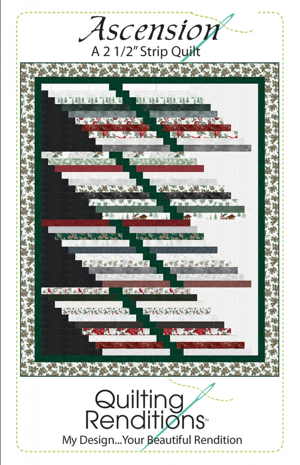 Ascension Quilt Pattern From Quilting Renditions Queen Size