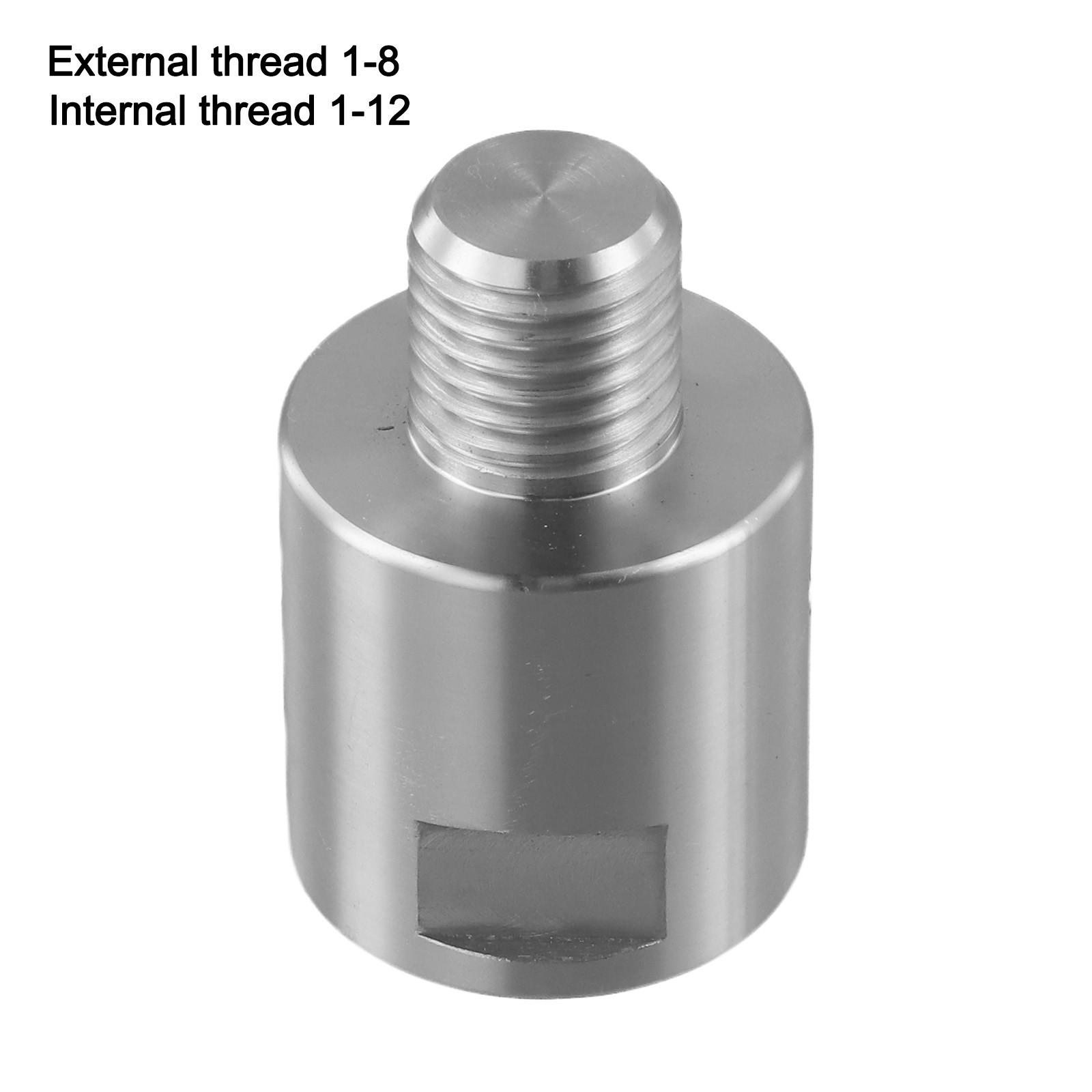 Seamless For Woodworking Lathe Spindle Conversion 1 x 12TPI to 1 x 8TPI Adapter