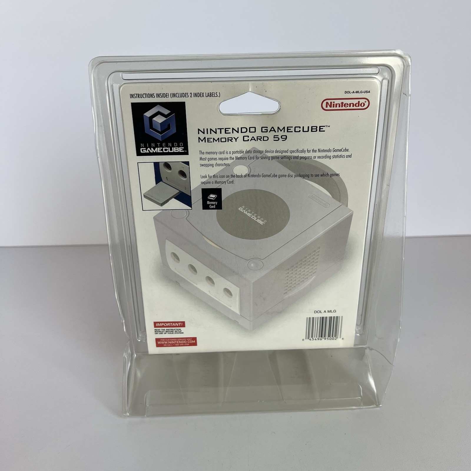 Memory Card (59 Block) - Nintendo Cube Gamecube Brand New