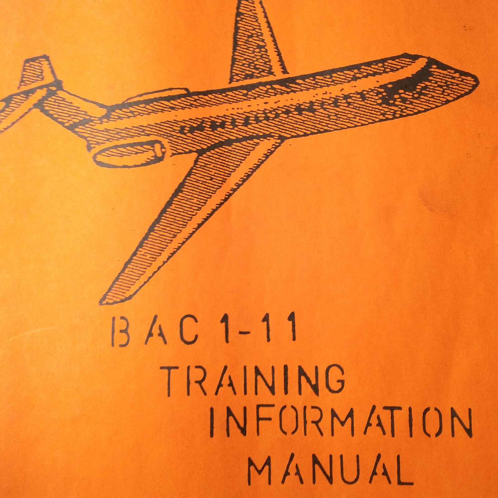 BAC 1-11 Captain & F/O Ground School Course Pilot Training Manual