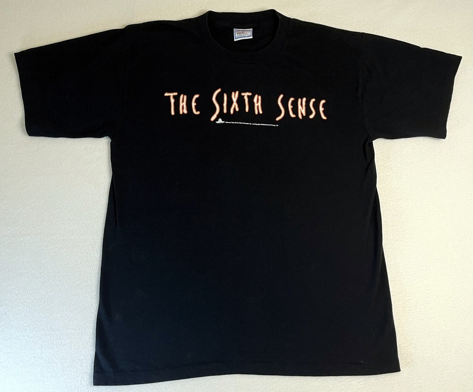 Vintage Sixth Sense 2000 Promotional T Shirt Large Bruce Willis