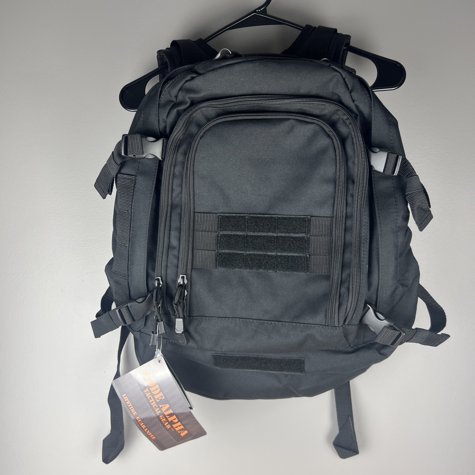 Code Alpha Tactical Gear Three Day Backpack, Black, MRCT9979-BK