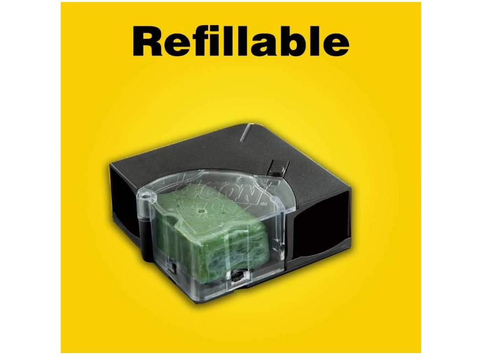 d-CON Refillable Corner Fit Mouse Bait Station, 1 Trap + 18 Bait Refills