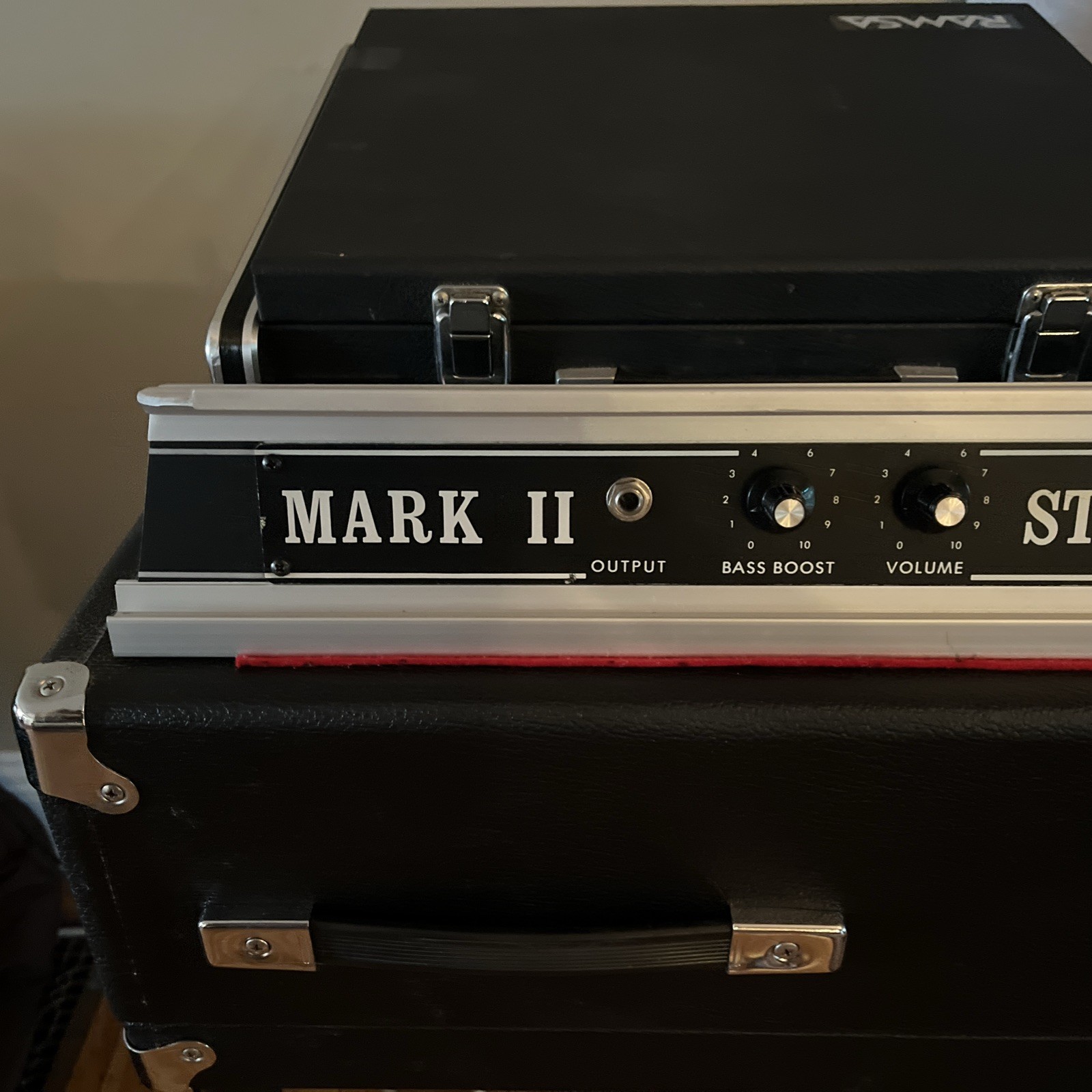 Fender Rhodes Mark II Stage Name Rail