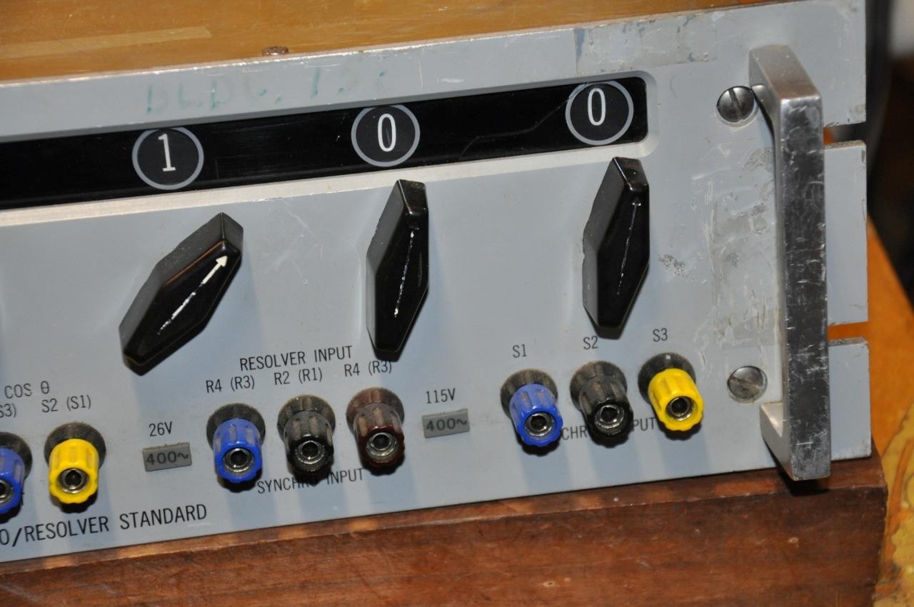 SINGER GERTSCH DSRS-5R Decade Synchro Resolver Standard 400Hz