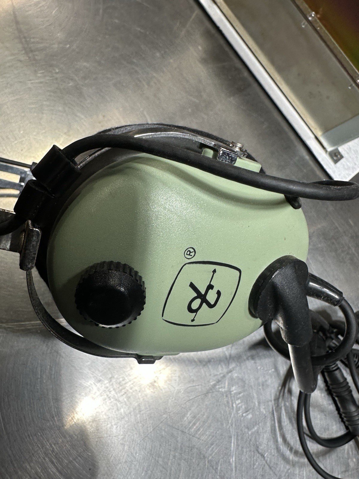 David Clark Aviation Headset w/mic, M7-A, Lightly Used
