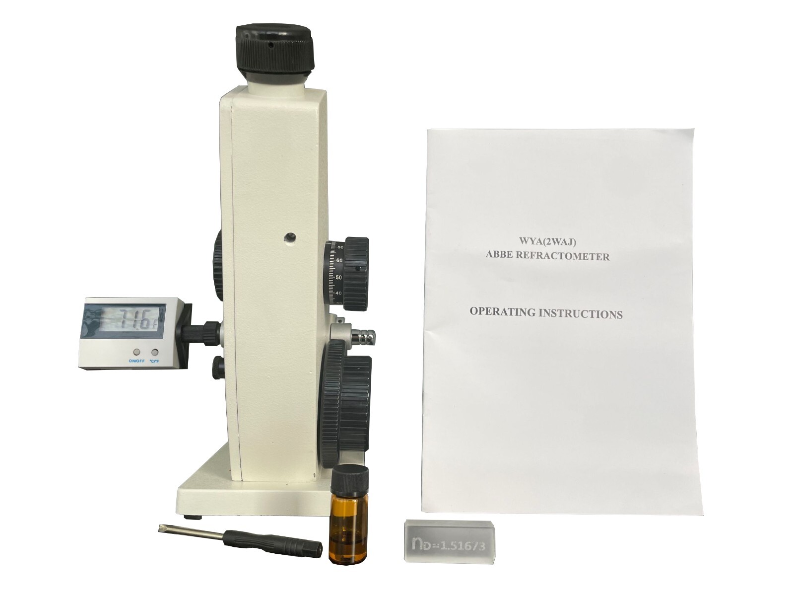 Monocular Refractometer Monocular Abbe Refractometer Lab Brix Refractometer