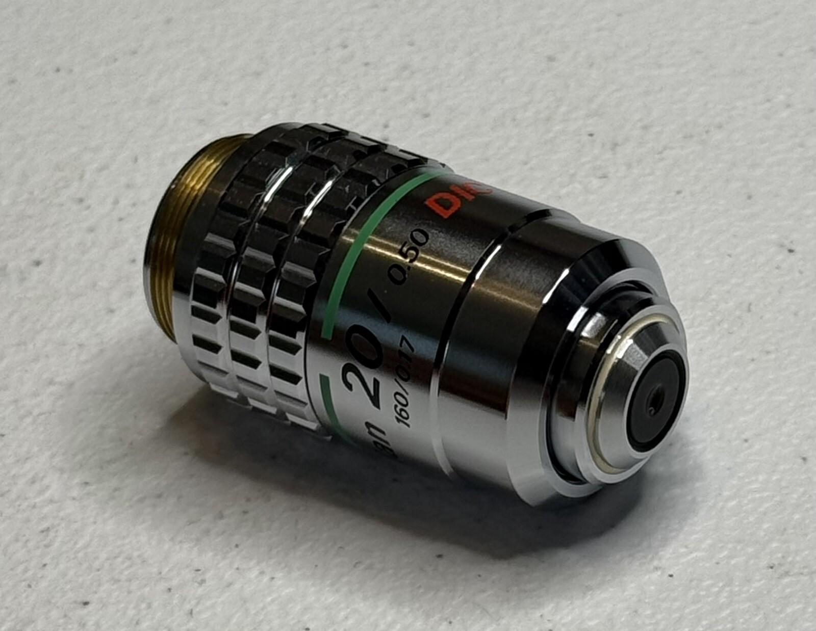 Nikon Plan DIC 20 x 0.17 / 160 0.50 Nomarski Microscope Objective