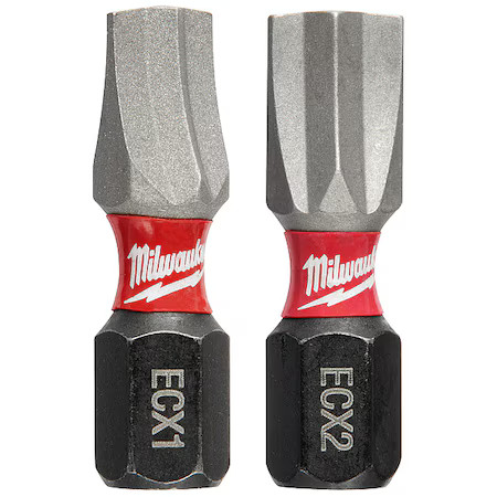 Milwaukee Tool 48-32-4440 Shockwave 1" Impact Ecx Combo Kit, Pk2