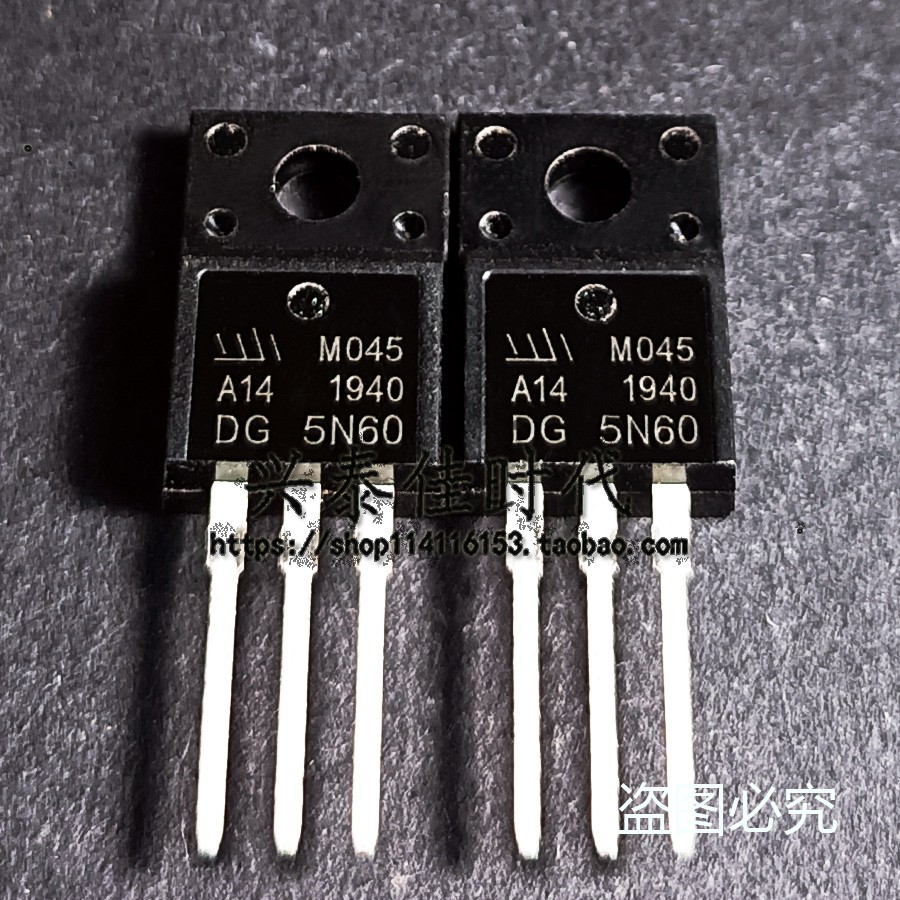 10PCS DG5N60 5A/600V TO-220F Power Supply Field Effect Triode