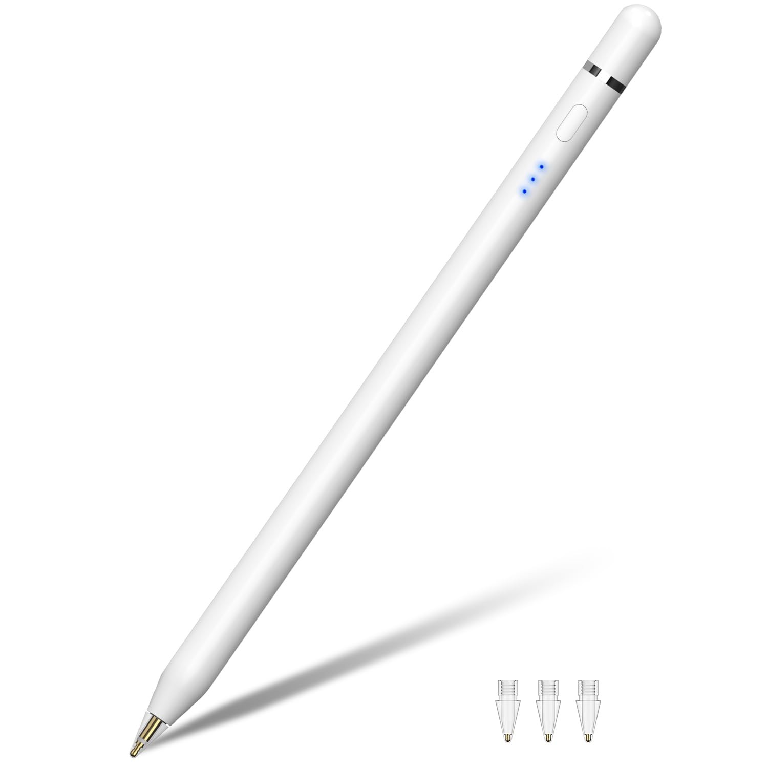 Stylus Pen for Apple iPad 2018–2026, Magnetic Charging iPad Pencil 2nd Genera...