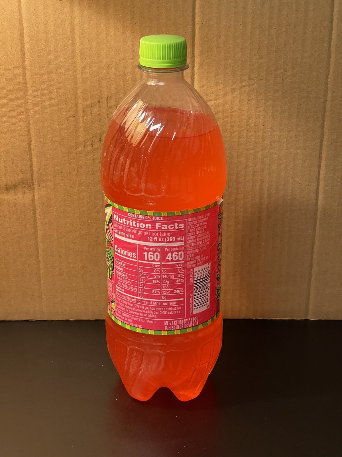 Mountain Dew Major Melon 1 Liter Bottle 1L