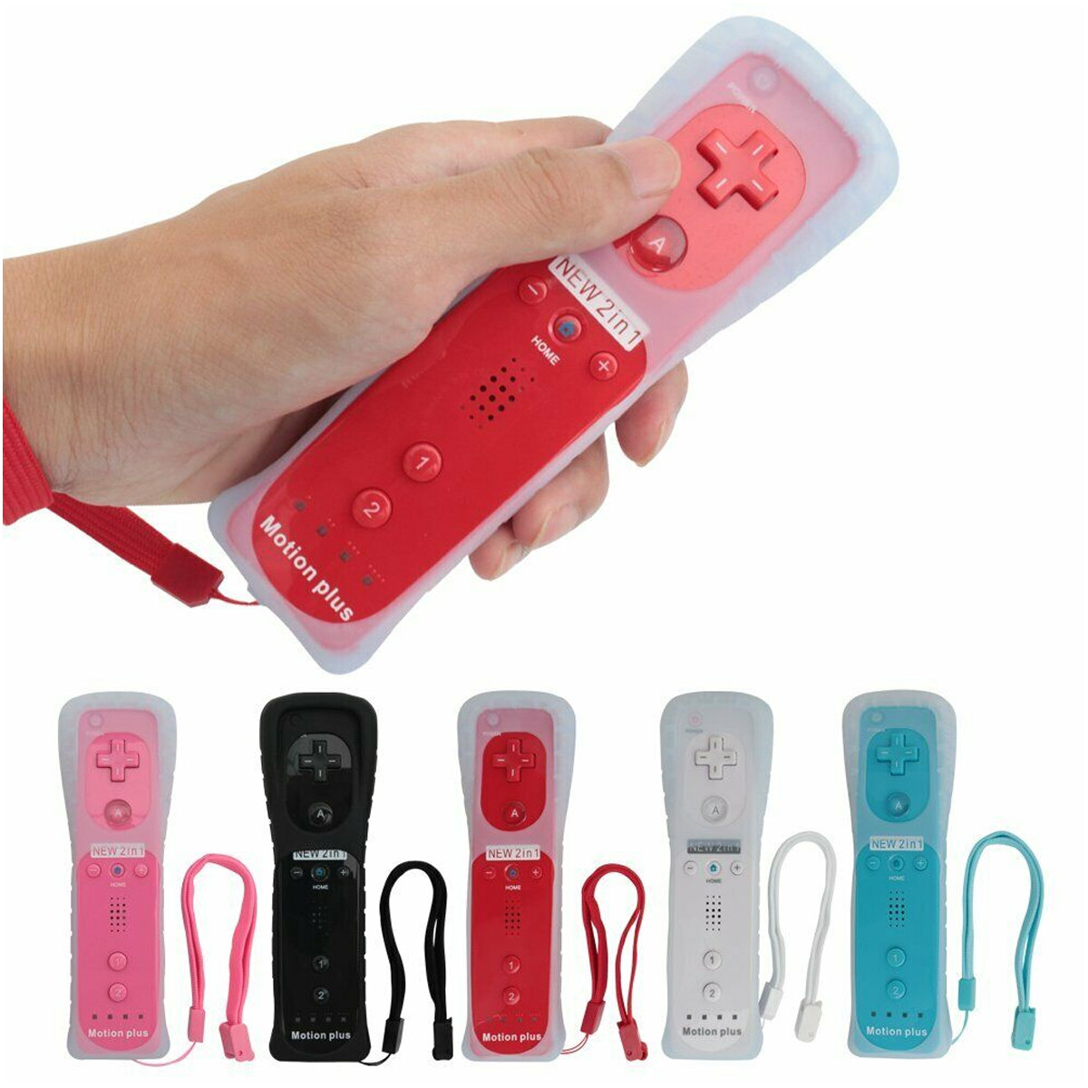Wii Remote Controllers Compatible for wii and Wii U with Built in Motion Plus