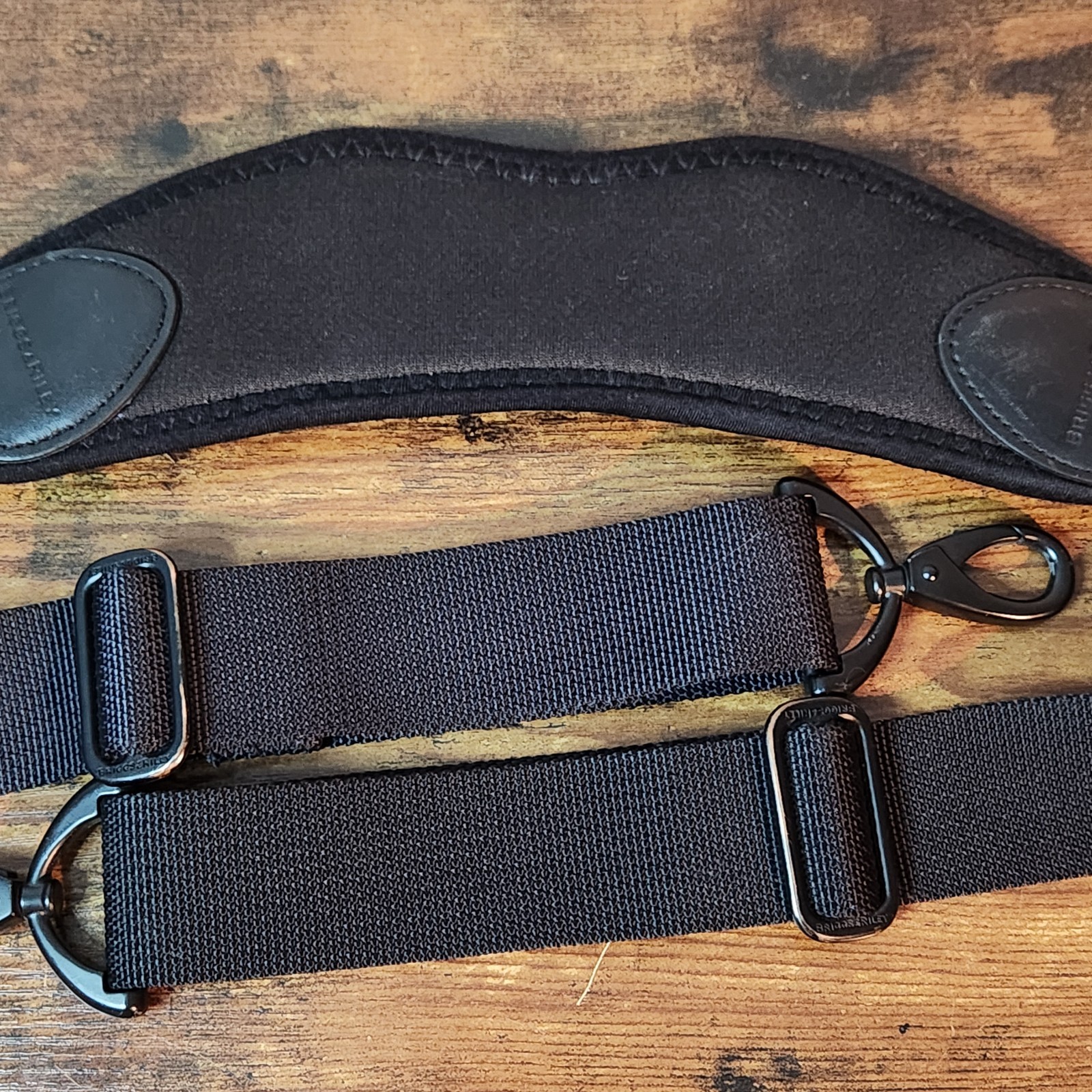 Briggs & Riley Replacement Shoulder Strap • Black • Luggage / Bag Strap