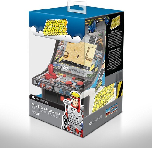 My Arcade - DGUNL-3205 Heavy Barrel Micro Player Retro Arcade Machine - 6 Inch [