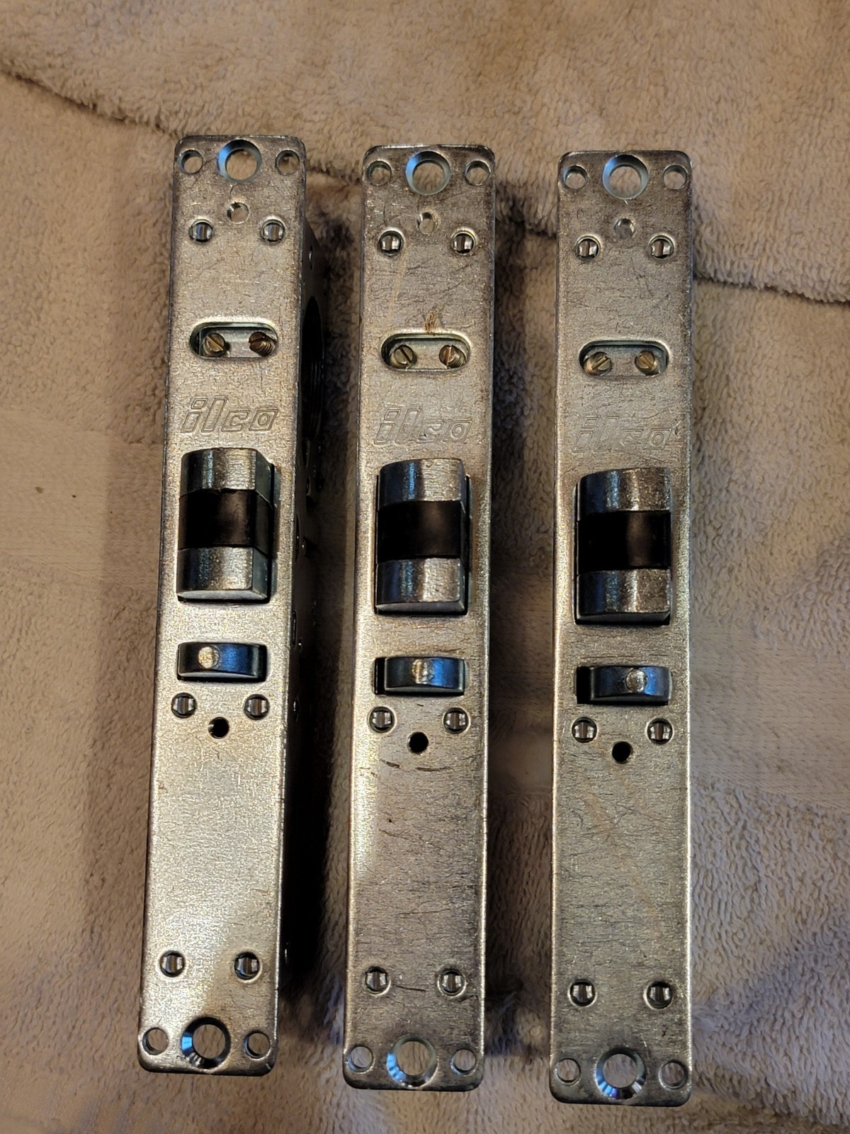 Ilco Left Hand 451-F-3LH Deadlatch Mortise Latch. 3pk, No Hardware, Just Latch.