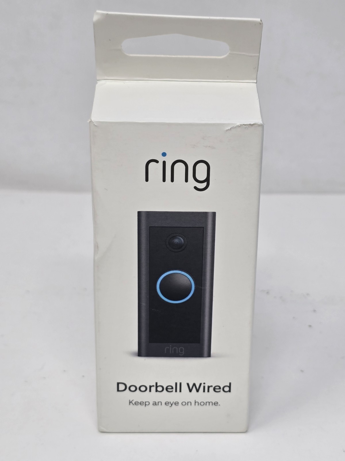 Ring Doorbell Wired (2021), Black, 1080P HD WiFi Video Doorbell, 2-Way Talk