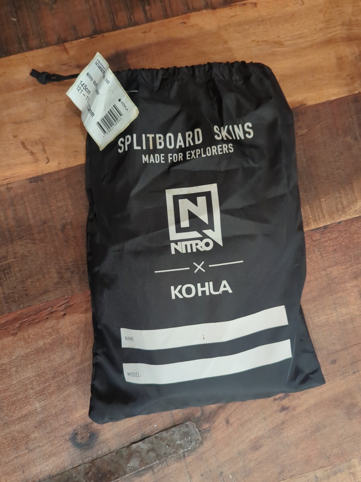 Nitro Volta Climbing Splitboard Skins x Kohla 145cm NWTs