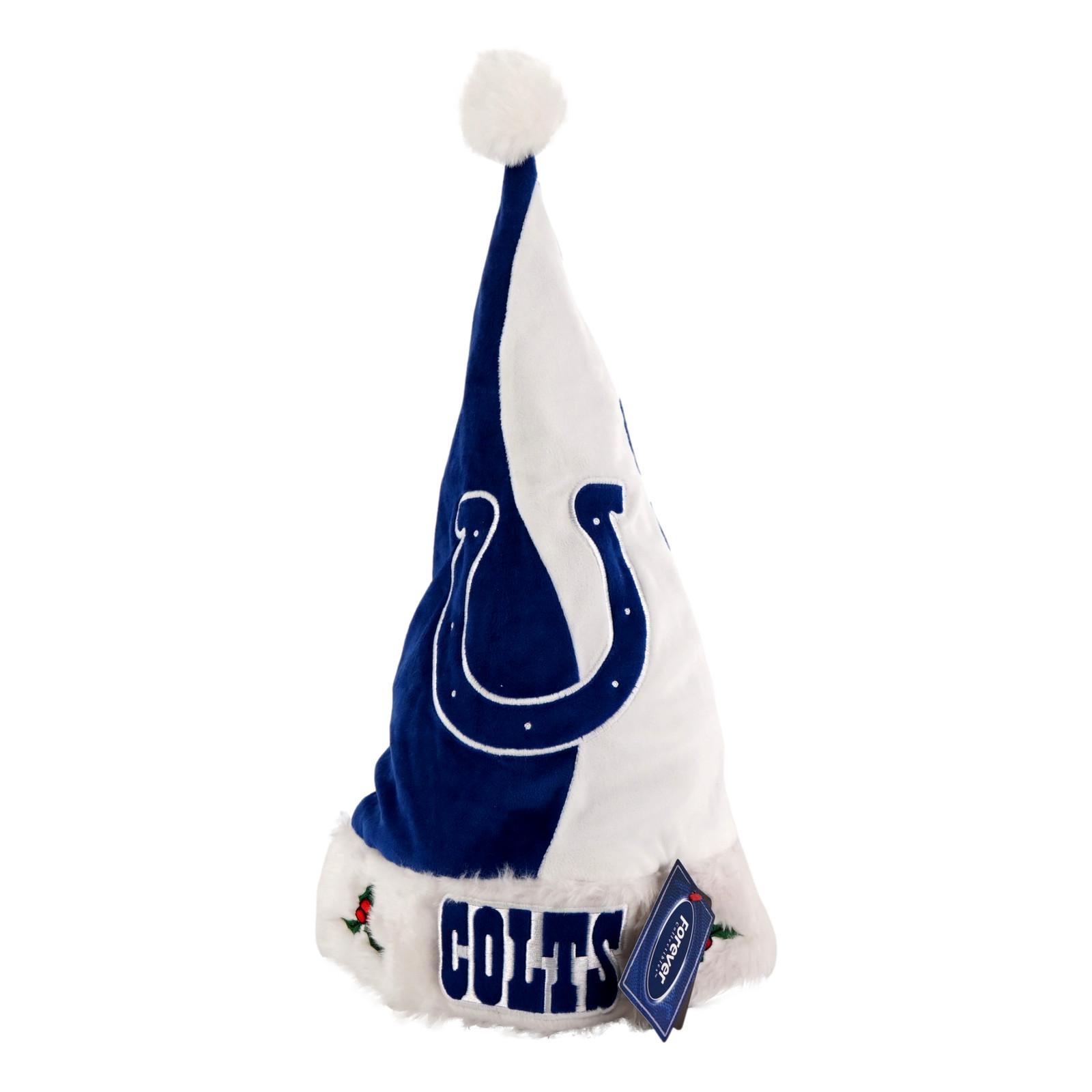 Indianapolis Colts Christmas Santa Hat (17 in) Adult Unisex Football Team