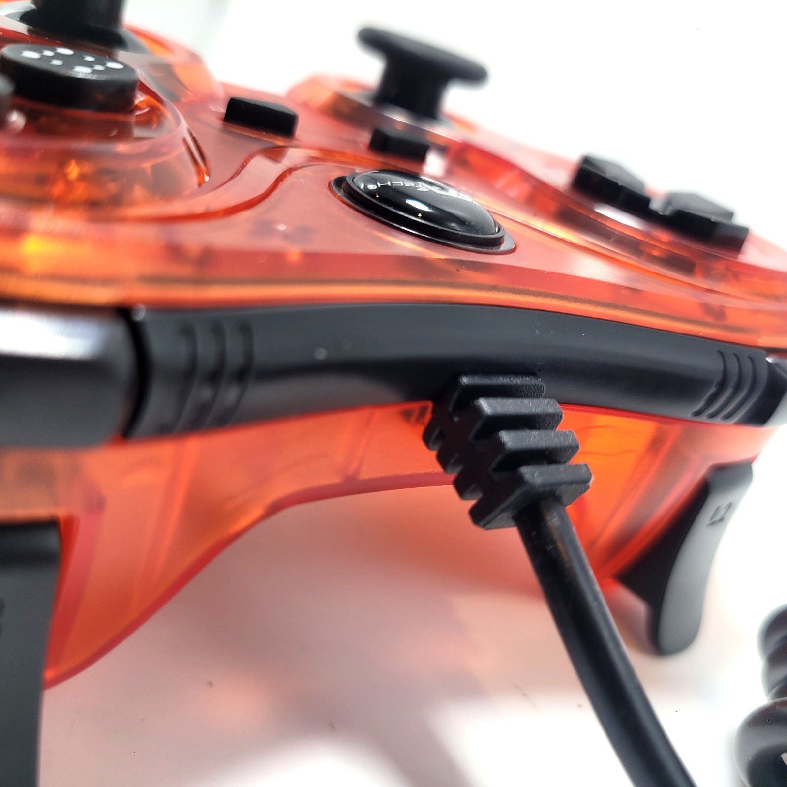 PlayStation 3 Wired Controller for PS3 / PC / USB by TTX Tech - Clear Red