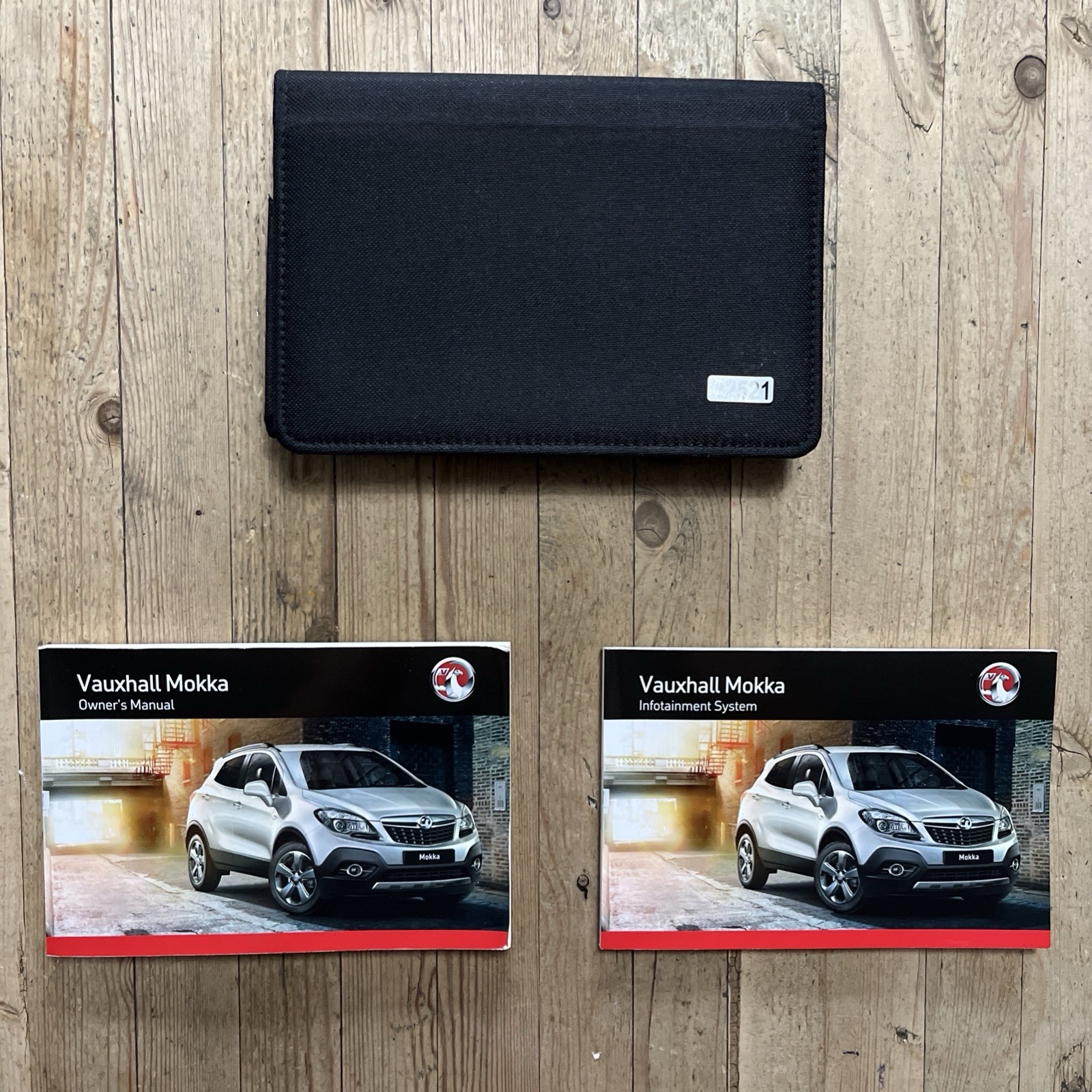 12-16 VAUXHALL MOKKA  OWNERS HANDBOOK MANUAL + NAVIGATION WALLET 2014  Ref22521