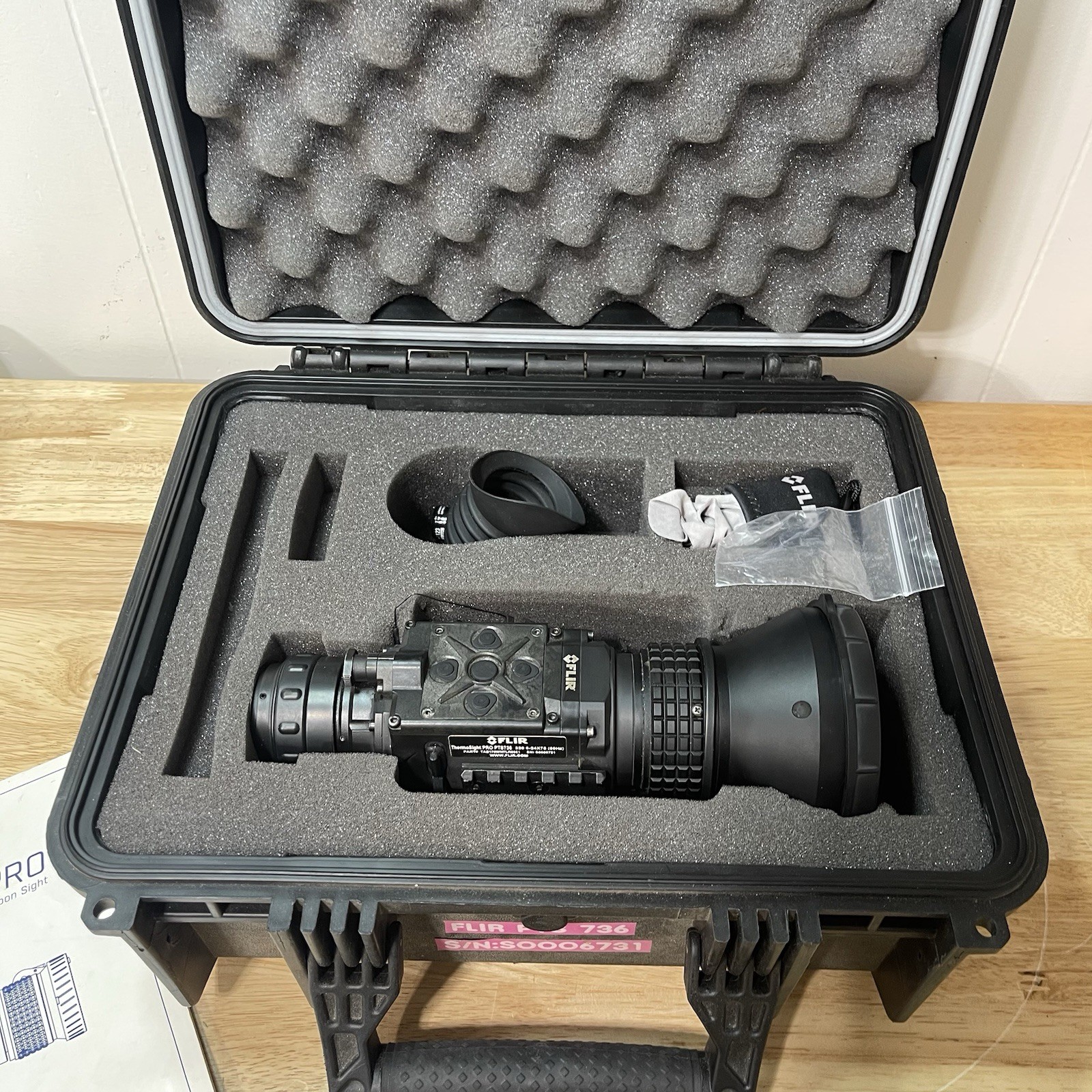 FLIR Thermosight Pro PTS736 Thermal Imaging Sight READ DESCRIPTION