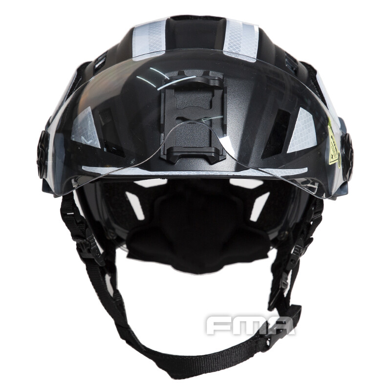 FMA Tactical Rescue Helmet Fire Adjustable Safety Emergency Fireproof ABS White
