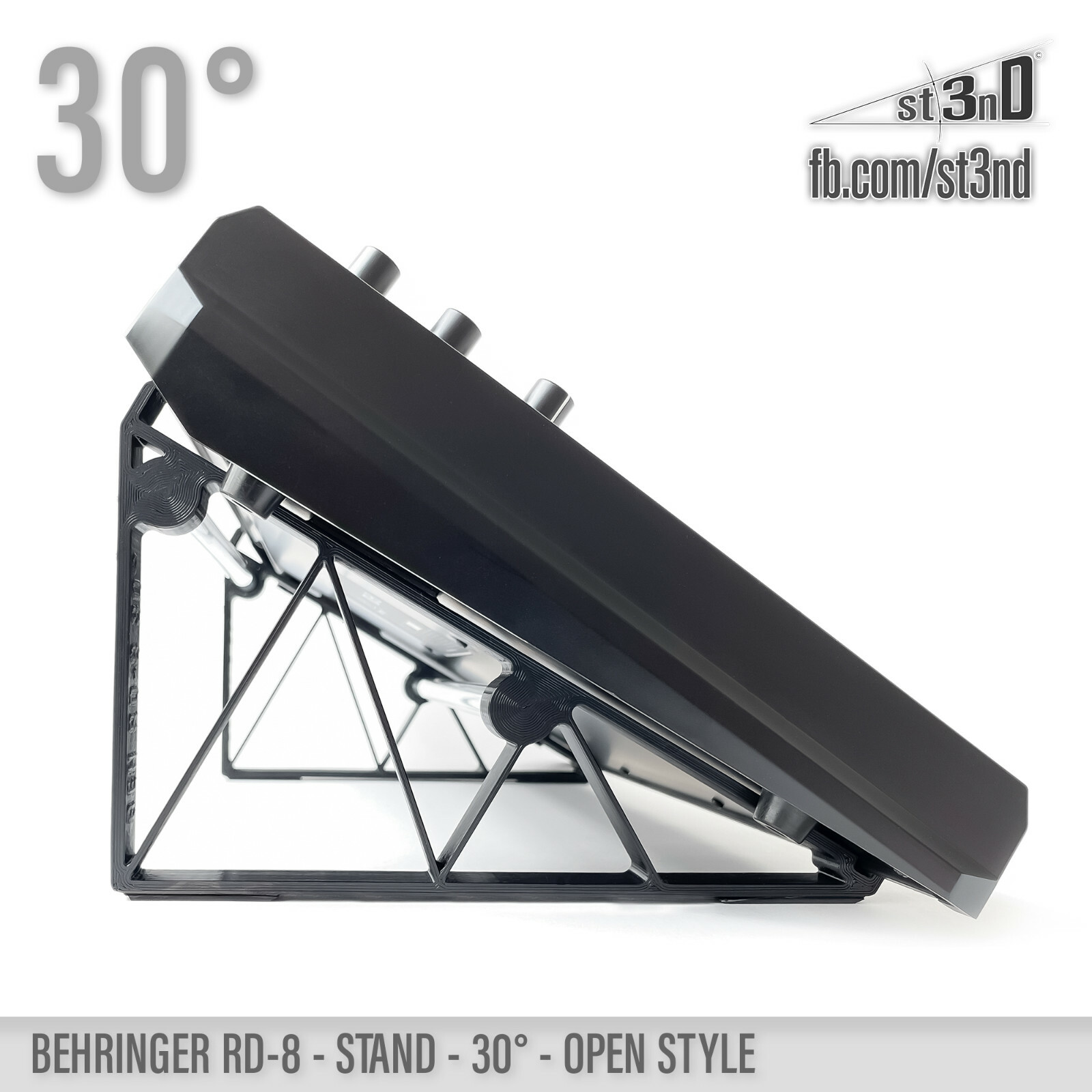 STAND for BEHRINGER RD-8 / RD-9 - 30° - Open Style