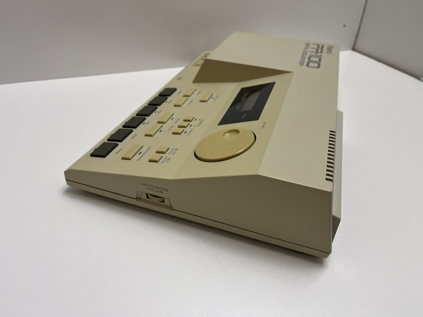 Roland PR-100 Digital Sequencer For Recording MIDI - Working Quickdisk Drive!