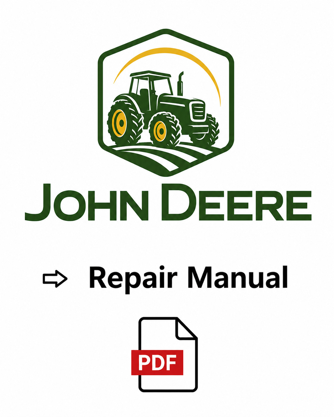 John Deere 5045E 5055E 5065E 5075E Tractors Technical Manual TM901519 PDF USB