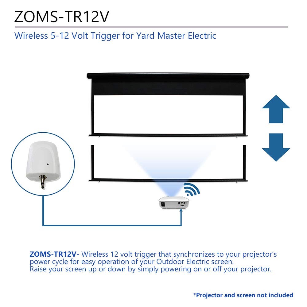 Elite Screens Wireless 5-12 Volt Trigger For Yard Master Electric Outdoor