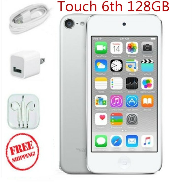 NEW Apple iPod touch 6th Generation Silver (128GB) MP4 Game Player - Sealed Box