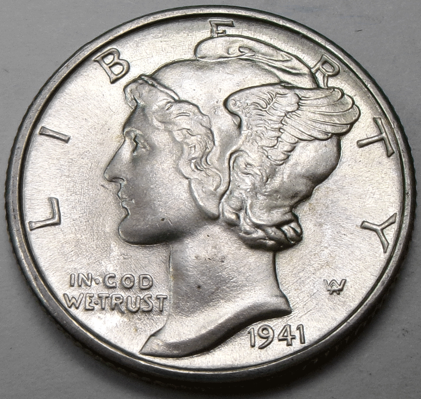 1941-D Mercury 10¢ Dime