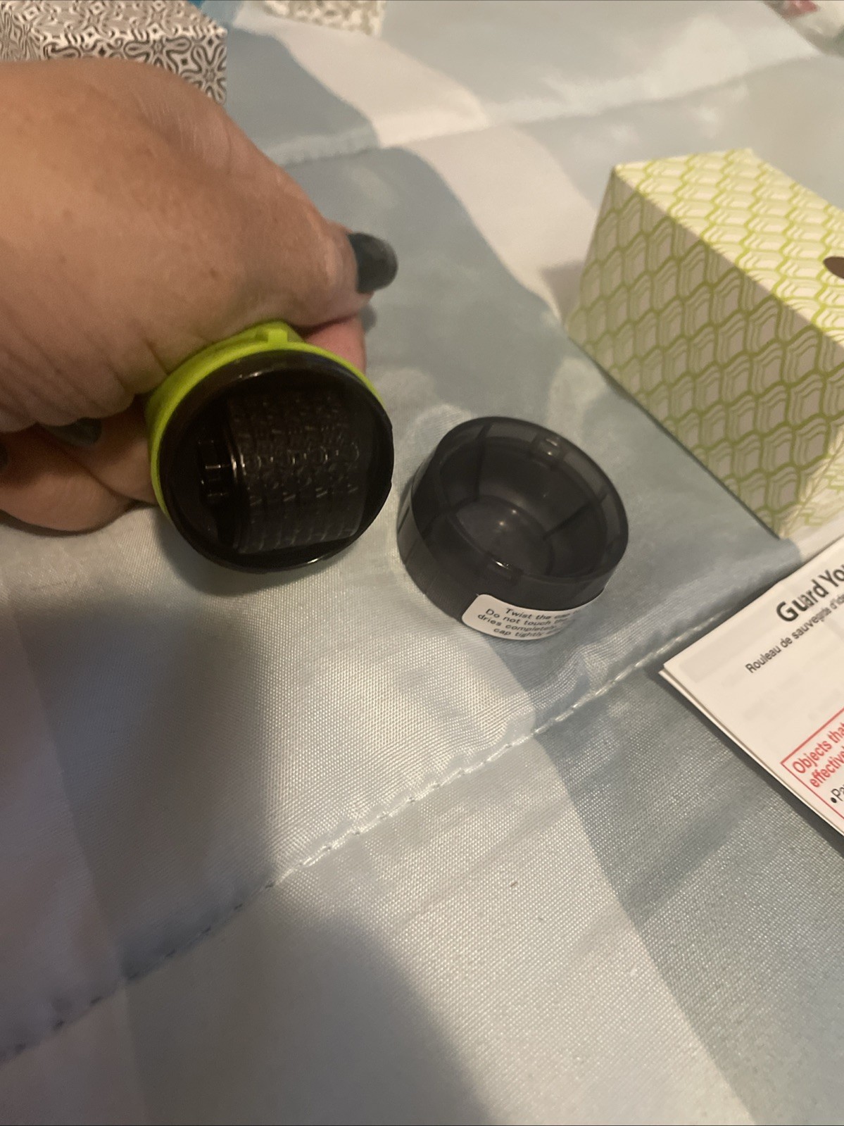 New Guard Your ID Roller Advanced X PLUS Green NIB