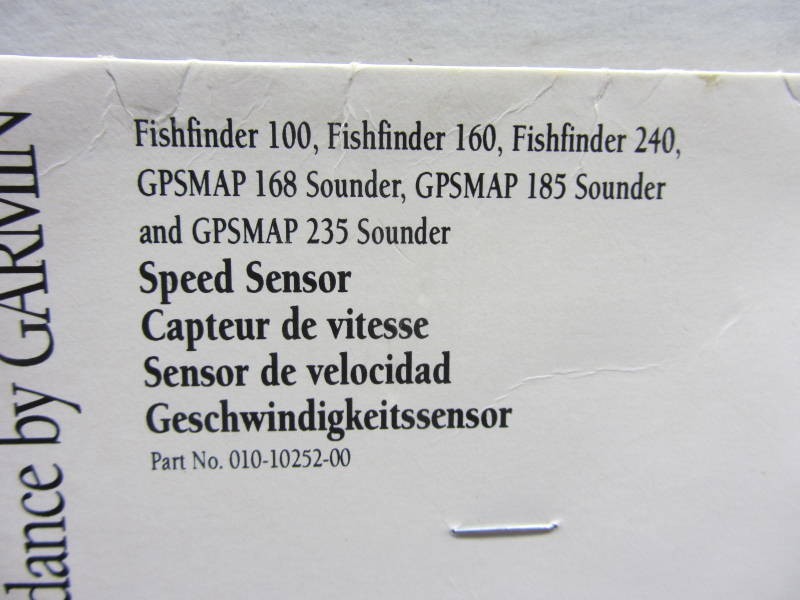 Garmin Speed Sensor 010-10252-00
