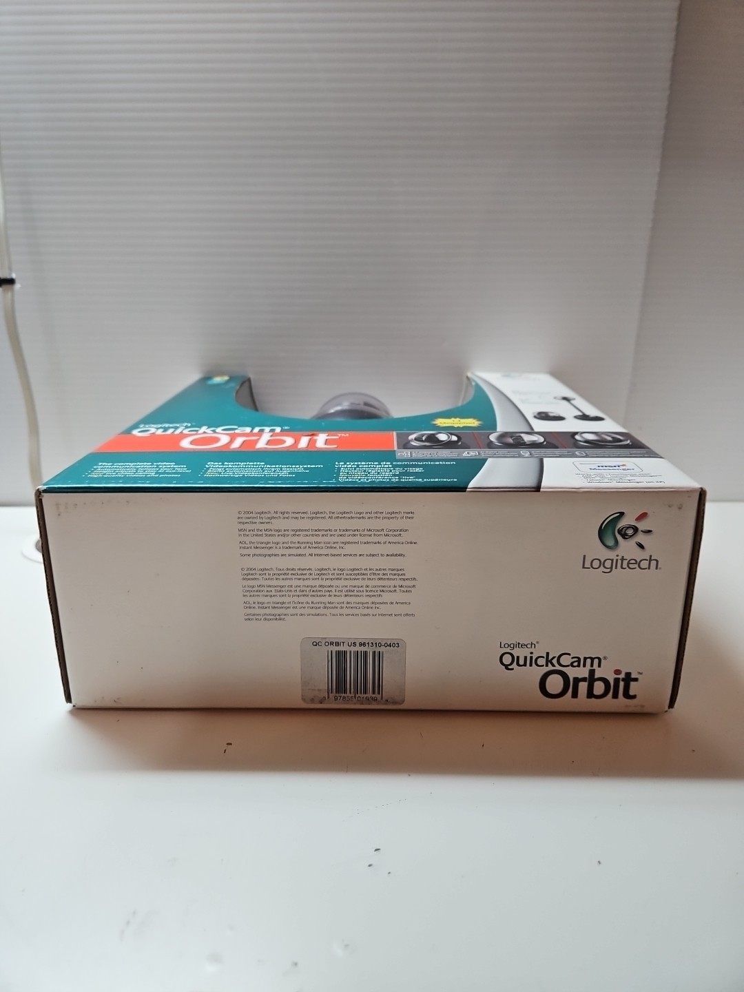 New Logitech QuickCam Orbit Webcam 961310-0403