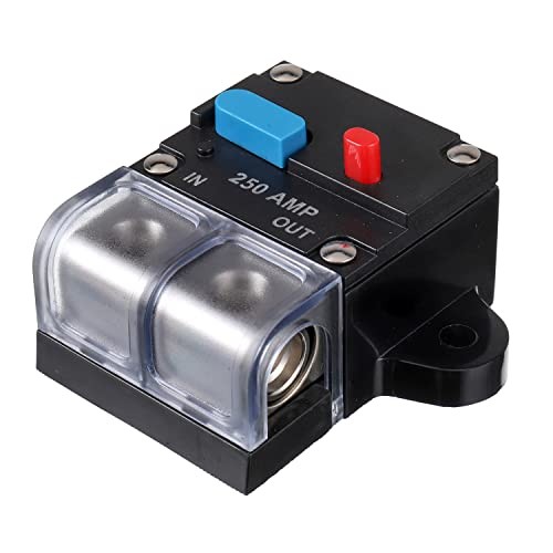 Resettable Circuit Breaker - 250 Amp Self Recovery with Manual Reset 250A
