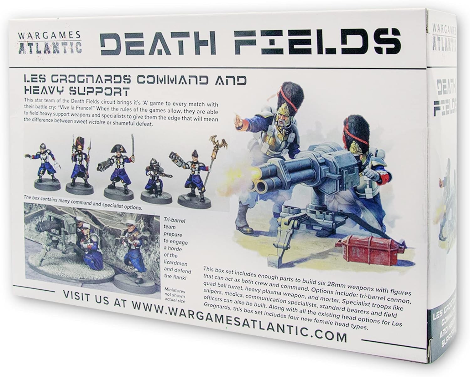 Wargames Atlantic Les Grognards Command and Heavy Support DF004
