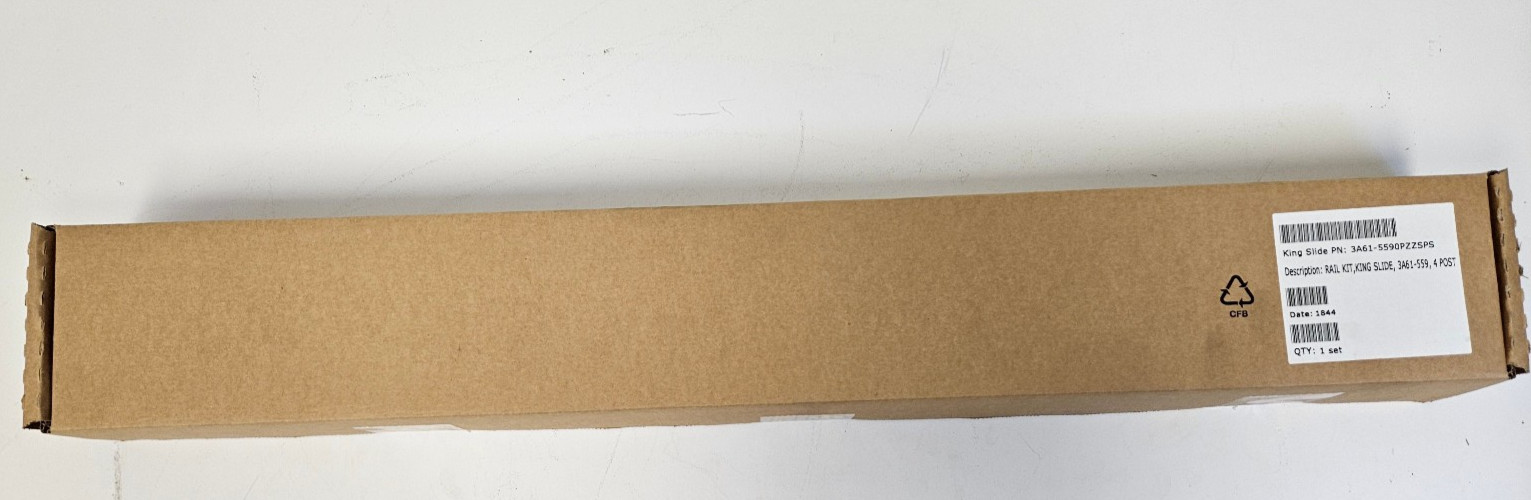 King Slide 3A61-5590 Rail Kit 4 post *NEW*