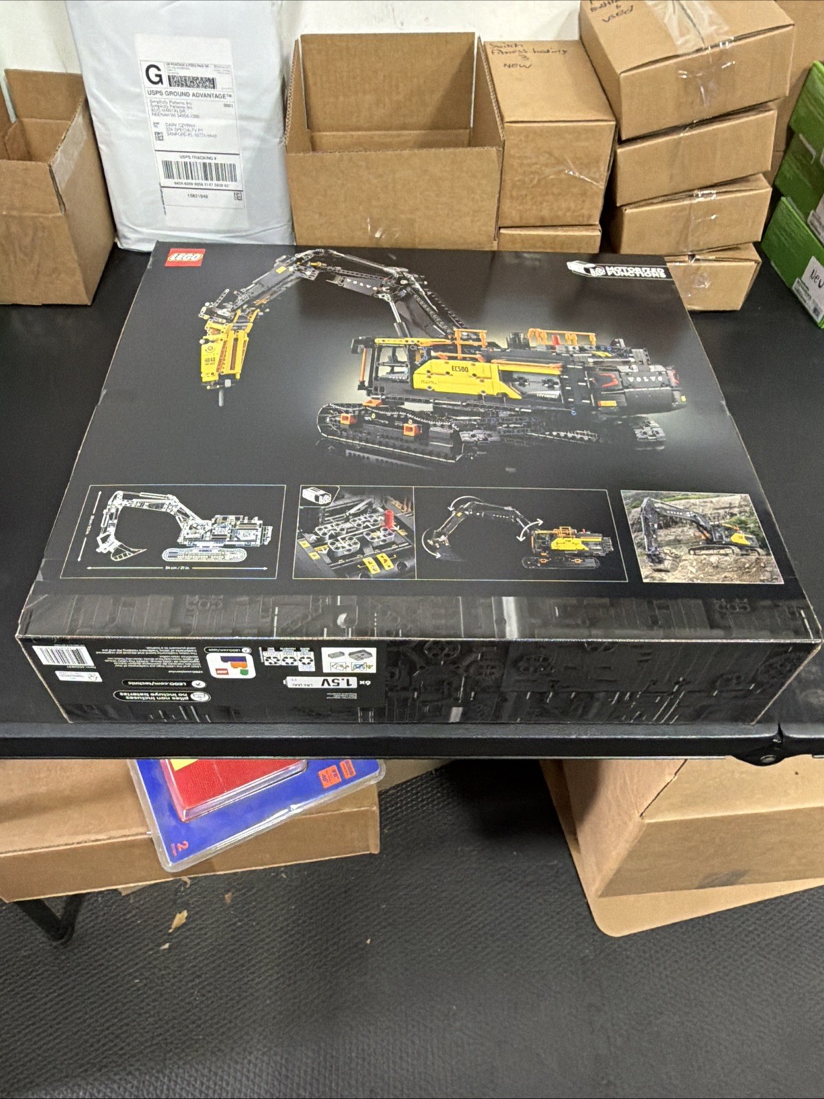 Technic Volvo EC500 Hybrid Excavator 42215 NEW SEALED 100% Authentic