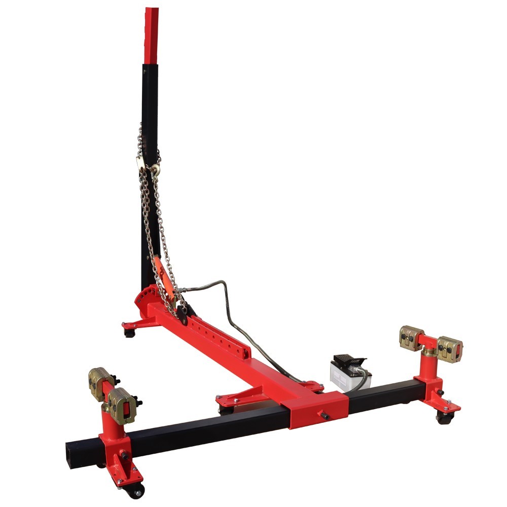 10 Tons(98KN) Heavy Duty Auto Body Frame Puller Car Frame Machine with Pump