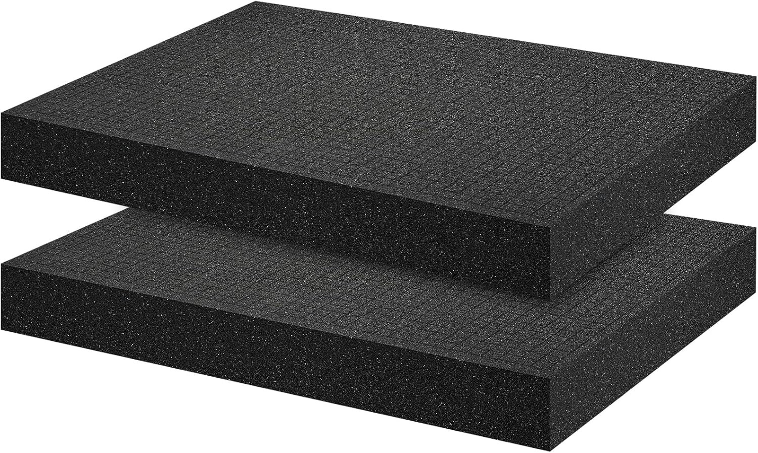2 PCS Pick and Pluck Polyurethane Foam Set, Pre-Cut Sheet Foam with Bottom Use f