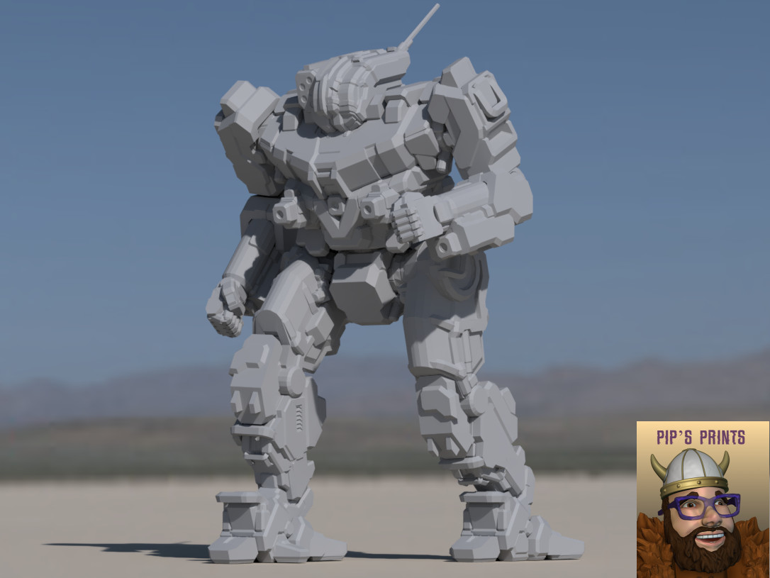 GHR-5H Grasshopper Alternate Model For Battletech 6mm-10mm-15mm Scales